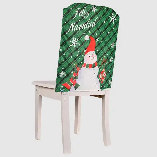 Festive Santa Christmas Chair Cover Brings Holiday Cheer