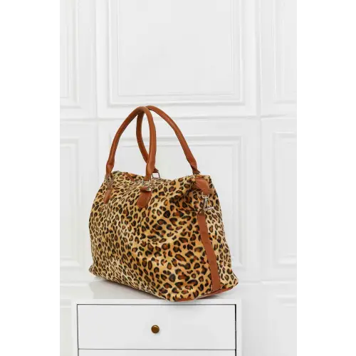 Fierce Animal Print Weekender Bag - Perfect for Wild Adventures