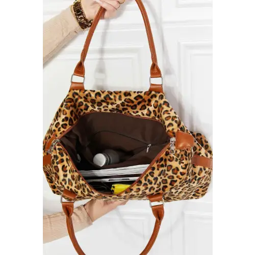 Fierce Animal Print Weekender Bag - Perfect for Wild Adventures