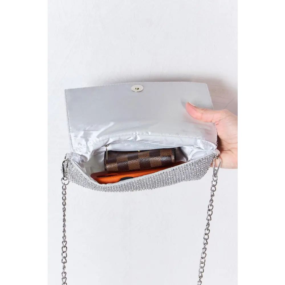 Forever Link Rhinestone Crossbody Bag