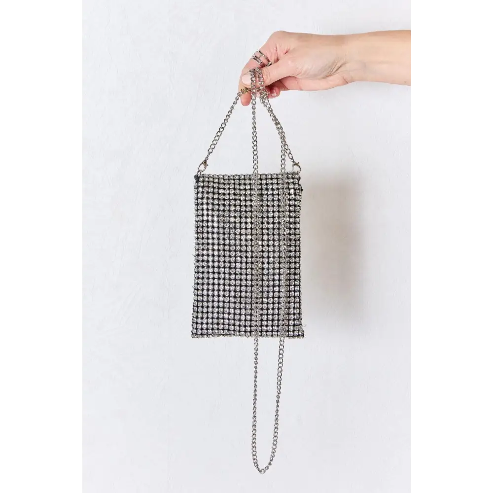 Forever Link Rhinestone Mini Crossbody Bag