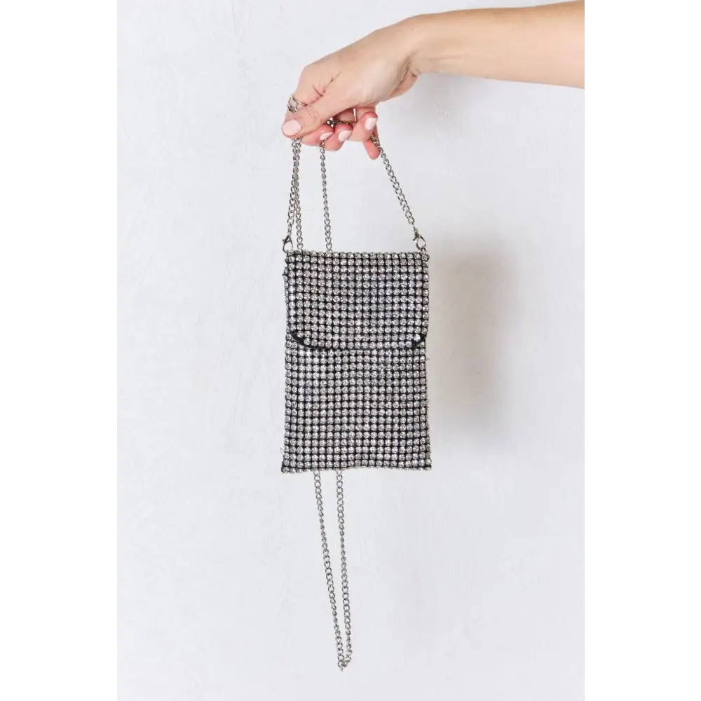 Forever Link Rhinestone Mini Crossbody Bag