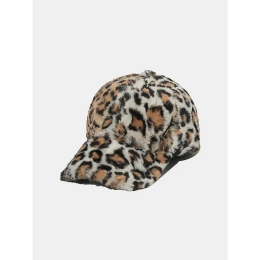 Fuzzy Acrylic Baseball Cap - CM Fashion