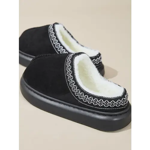 Glam Faux Fur Slippers