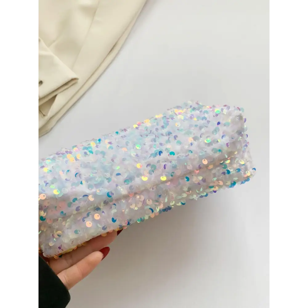 Glam Up Your Style with Yeppi Sequin Clutch Purses and Quick Delivery