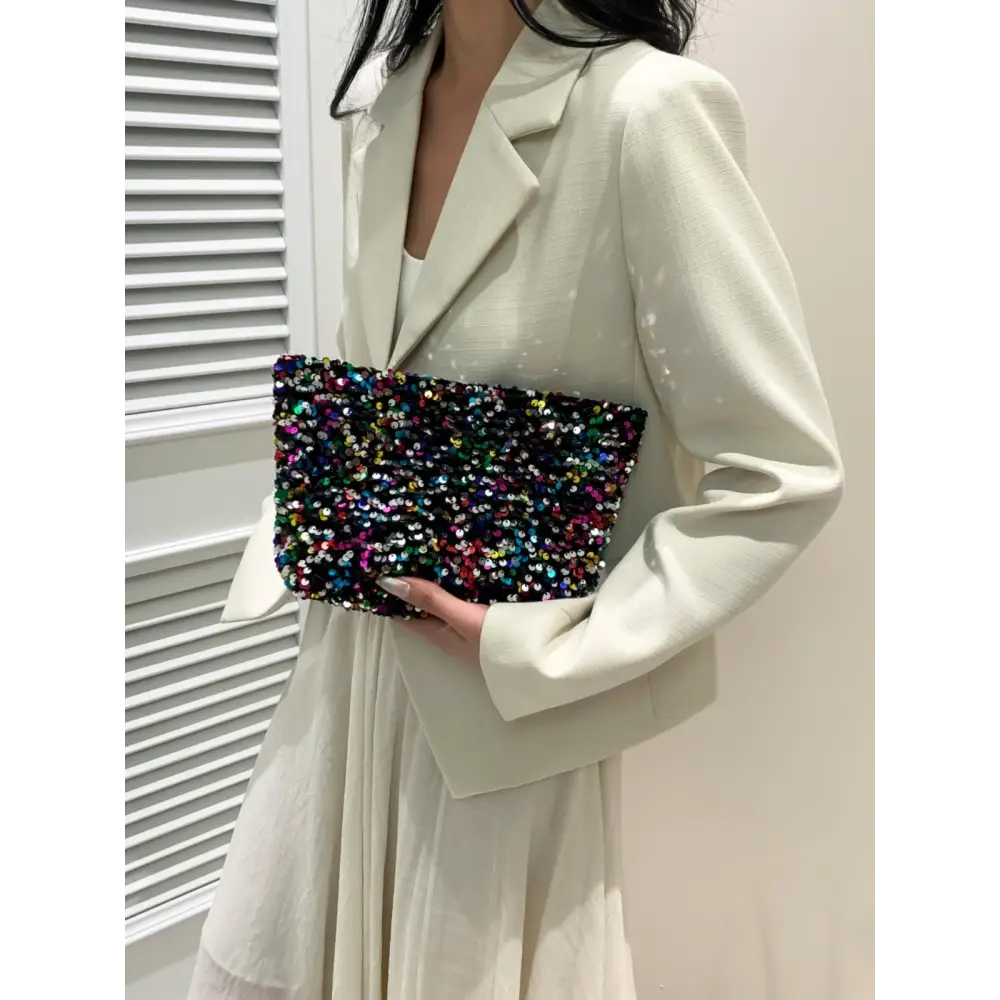 Glam Up Your Style with Yeppi Sequin Clutch Purses