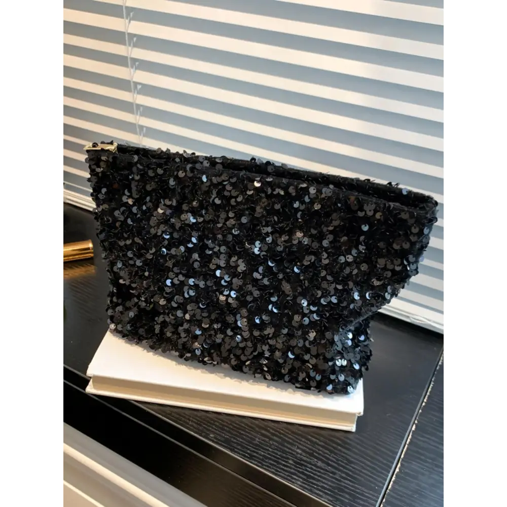 Glam Up Your Style with Yeppi Sequin Clutch Purses and Quick Delivery