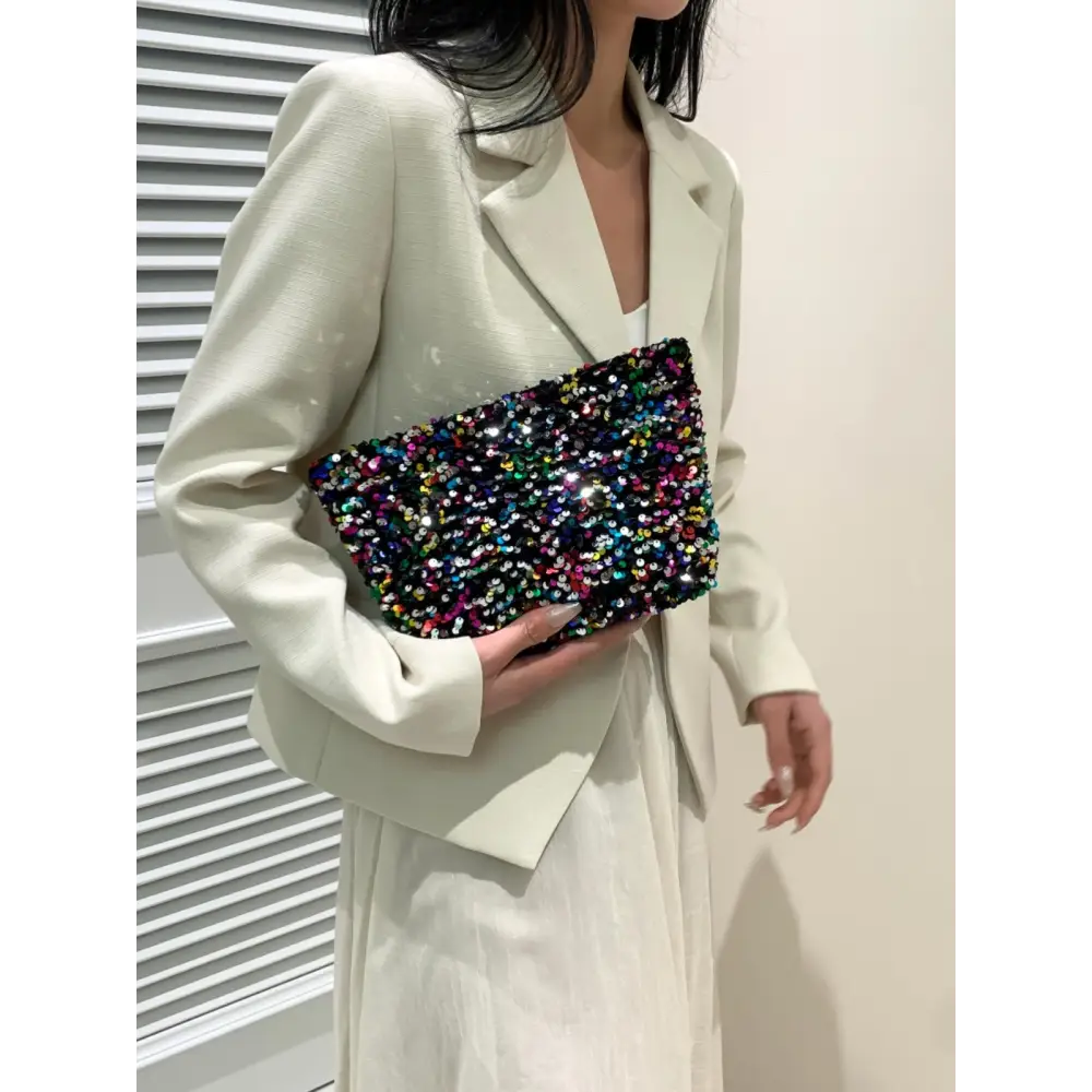 Glam Up Your Style with Yeppi Sequin Clutch Purses