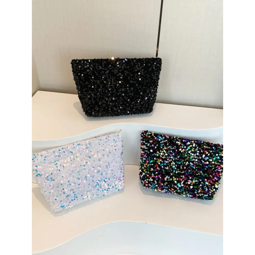 Glam Up Your Style with Yeppi Sequin Clutch Purses