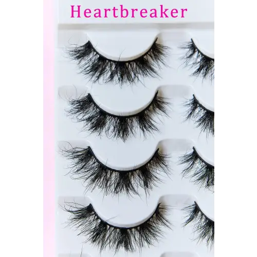 Glamorous Pink Beauty Mink Eyelashes