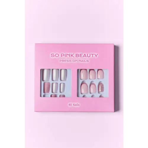 Glamorous Pink Beauty Press-On Nails Kit