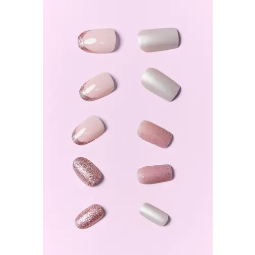 Glamorous Pink Beauty Press-On Nails Kit