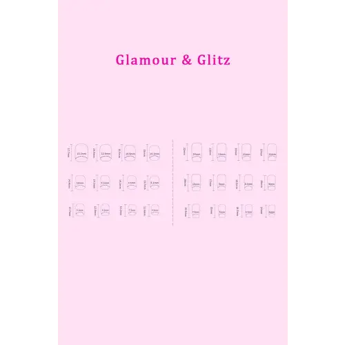 Glamorous Pink Beauty Press-On Nails Kit