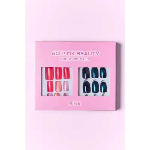 Glamorous Pink Beauty Press-On Nails Kit