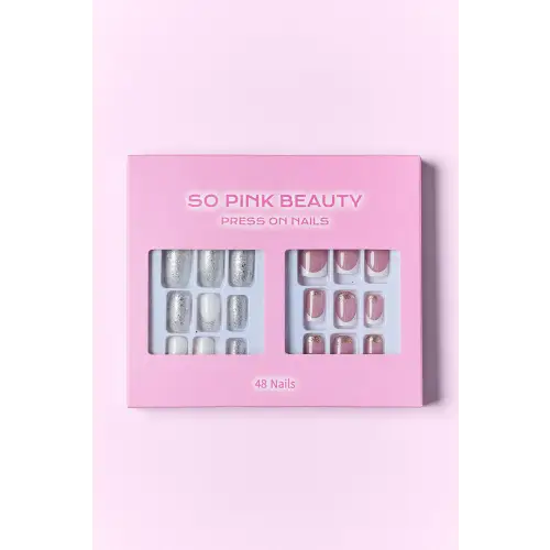 Glamorous Pink Beauty Press-On Nails Kit