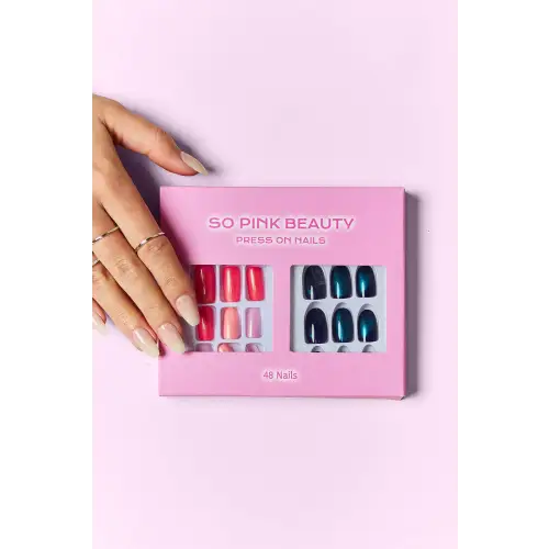 Glamorous Pink Beauty Press-On Nails Kit