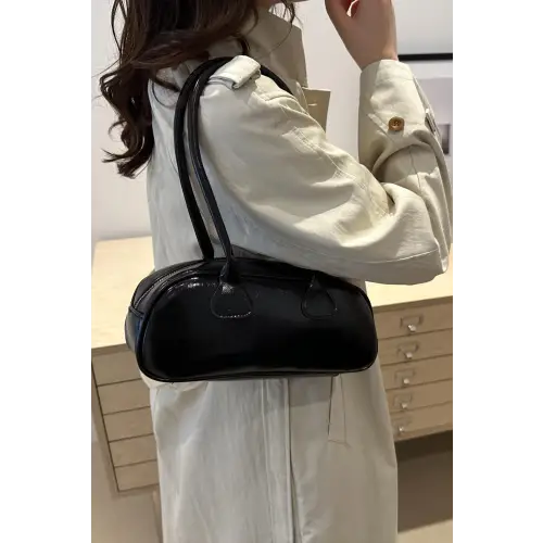 Glossy Leather Shoulder Bag Trio to Elevate Your Style