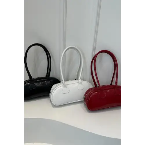 Glossy Leather Shoulder Bag Trio to Elevate Your Style