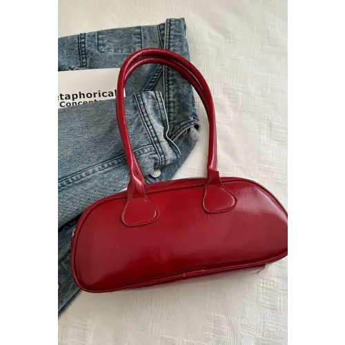 Glossy Leather Shoulder Bag Trio to Elevate Your Style