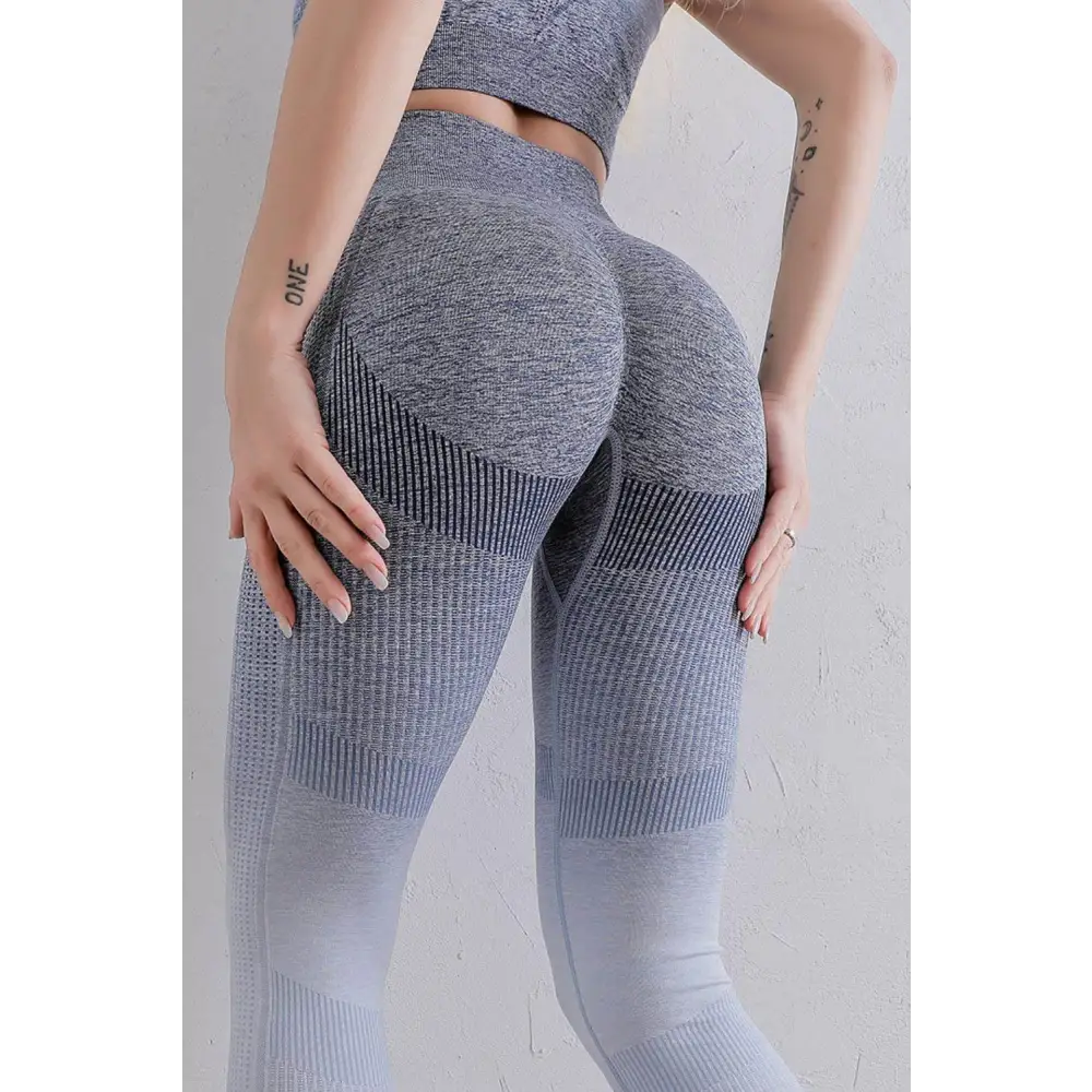 Gradient High Waist Sports Leggings