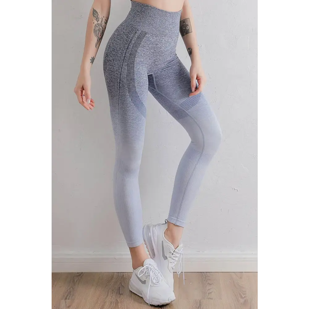 Gradient High Waist Sports Leggings