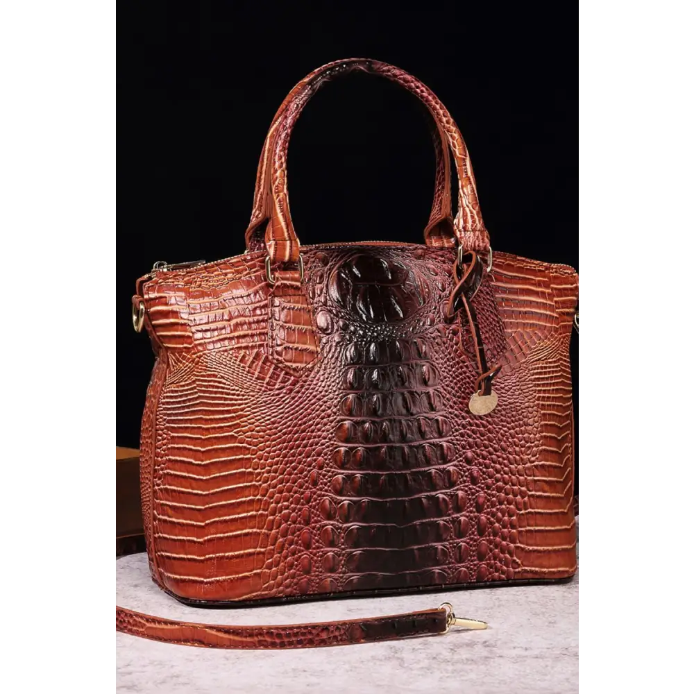 Stunning Mehgan Gradient PU Leather Handbag with Original Tags