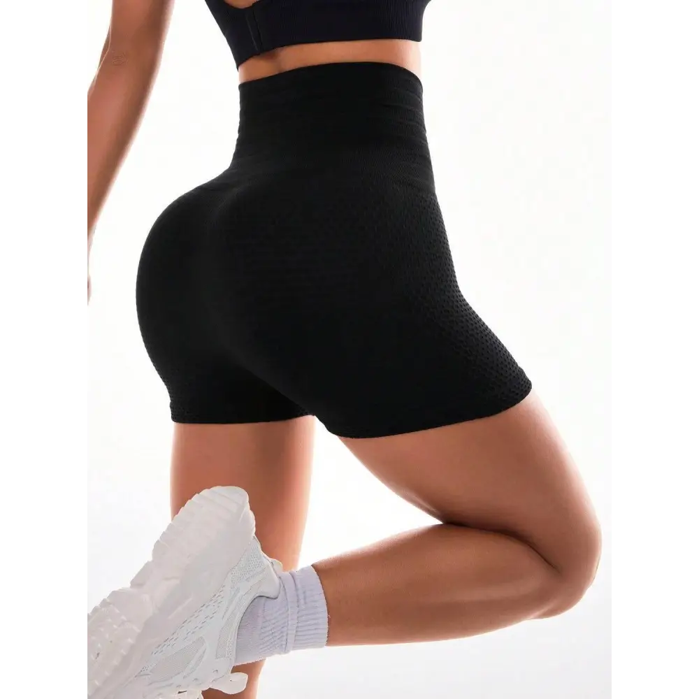 Qstyle High Waist Active Shorts Elevate Your Workout