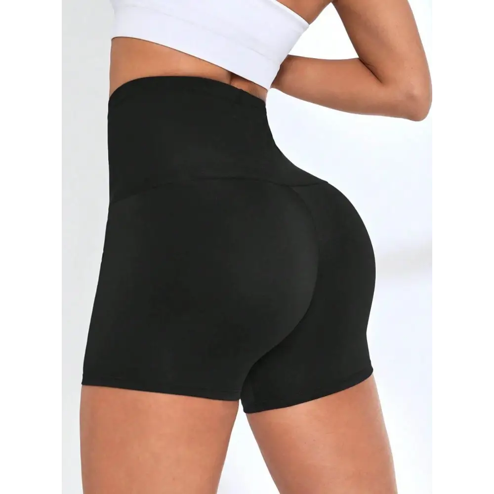 High Waist Active Shorts