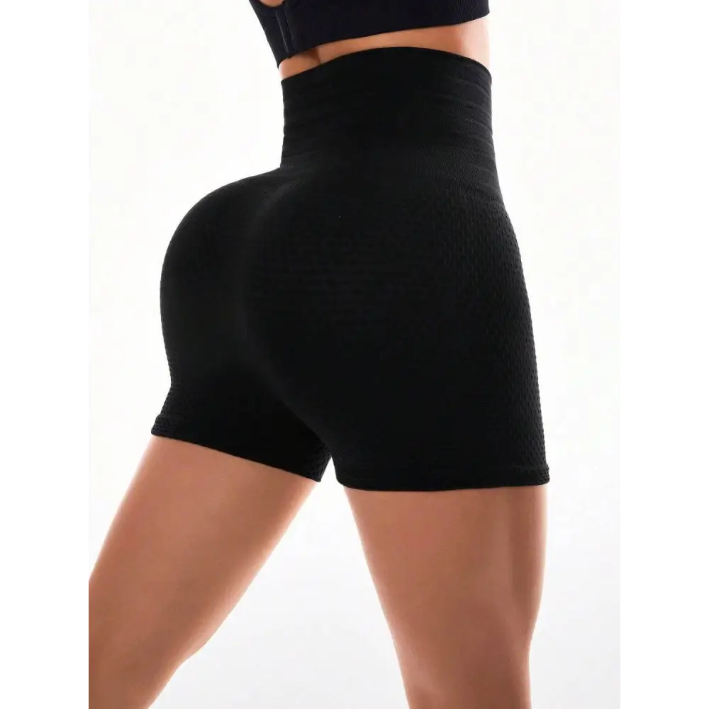 Qstyle High Waist Active Shorts Elevate Your Workout