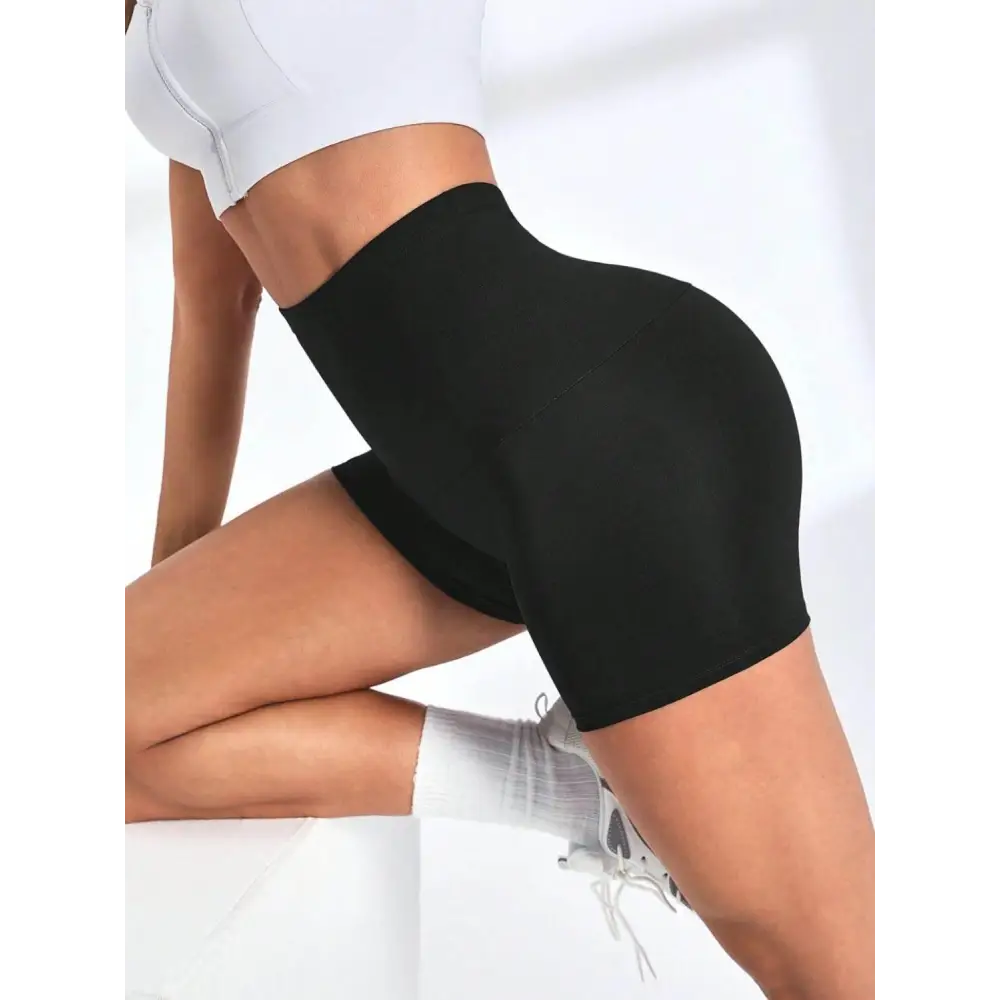 High Waist Active Shorts