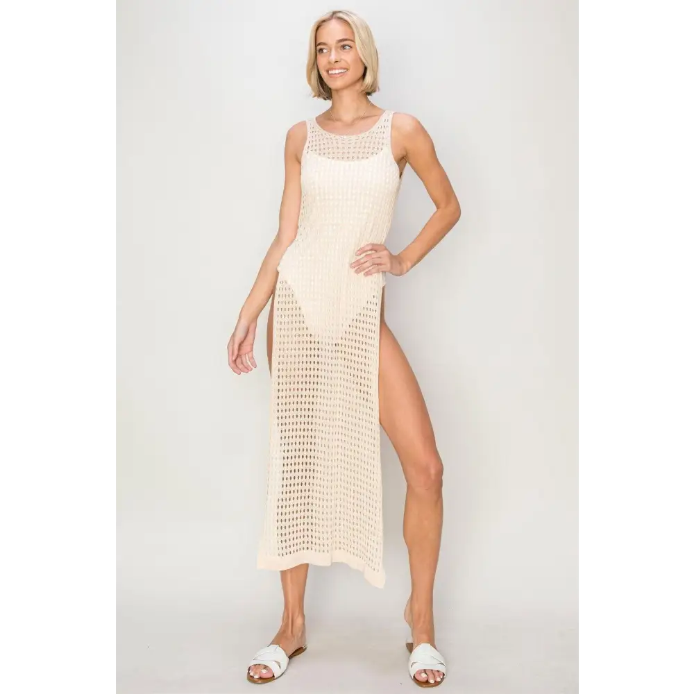 Stunning HYFVE Crochet Backless Cover Up for Beach Perfection