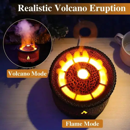 Ignite Your Space with the Volcano Flame Aroma Diffuser