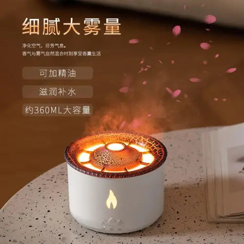 Ignite Your Space with the Volcano Flame Aroma Diffuser