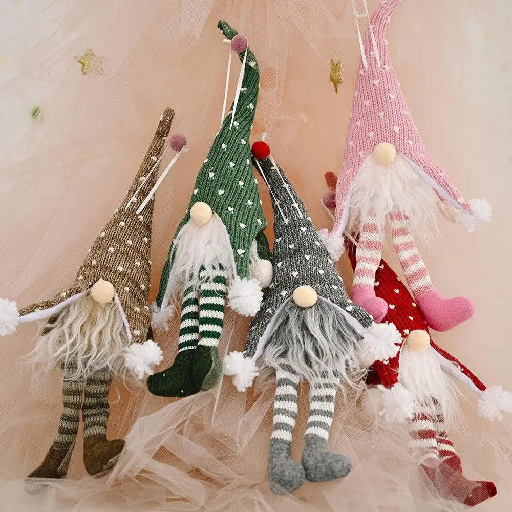 Illuminate Your Holidays with Light-Up Long Leg Faceless Gnomes