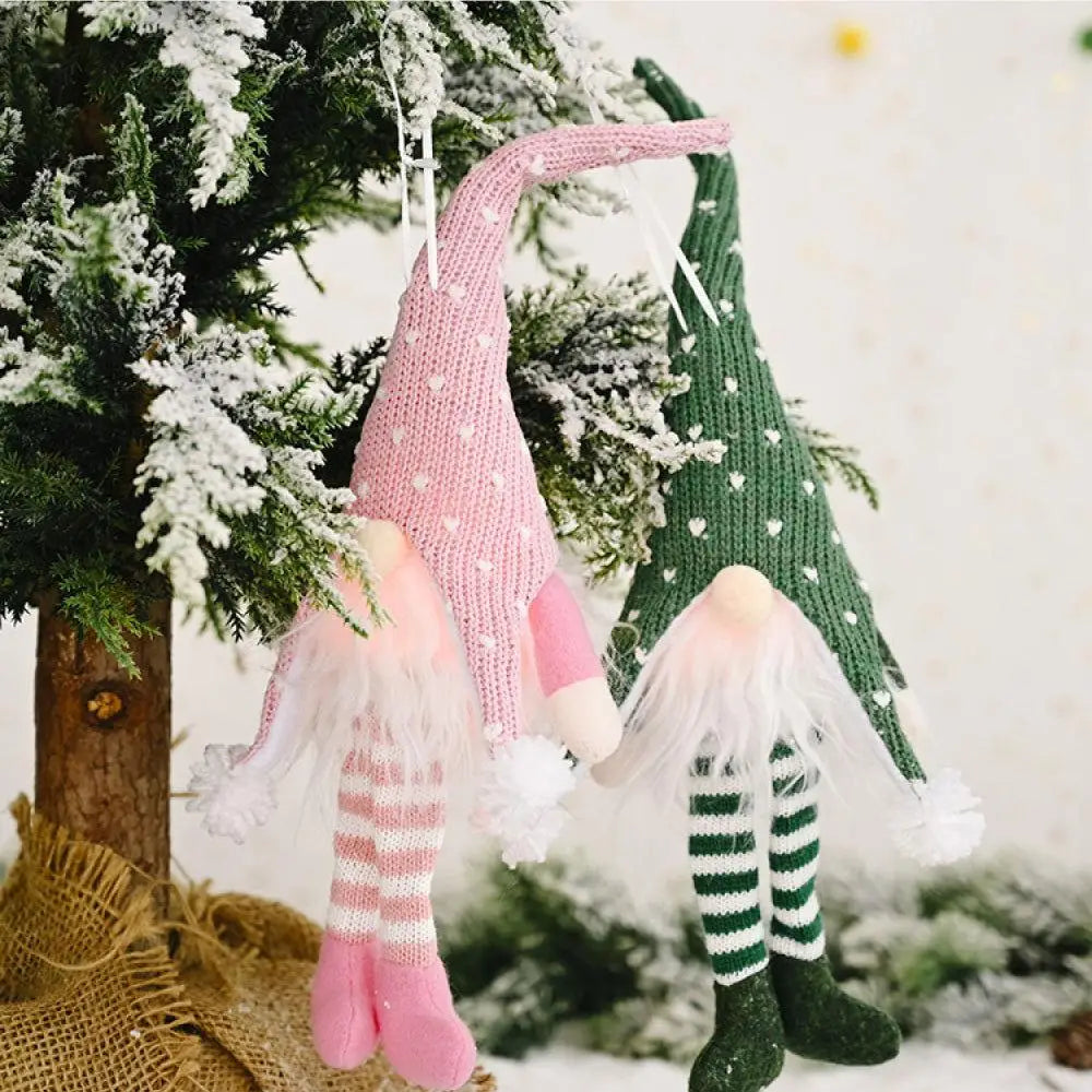 Illuminate Your Holidays with Light-Up Long Leg Faceless Gnomes