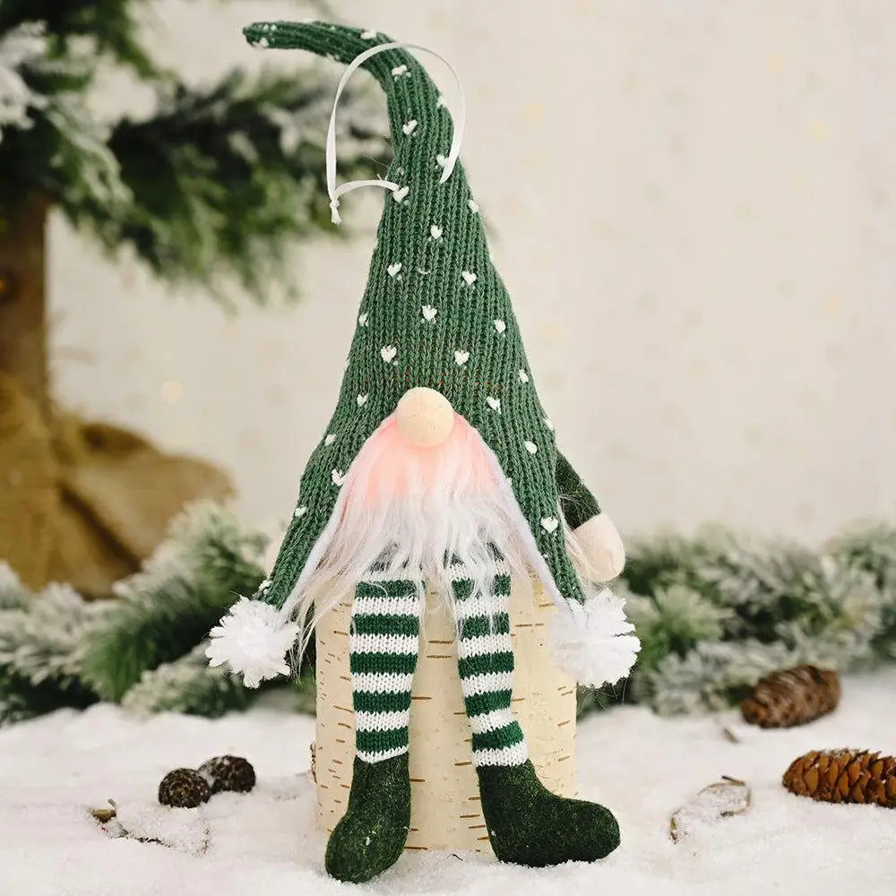 Illuminate Your Holidays with Light-Up Long Leg Faceless Gnomes