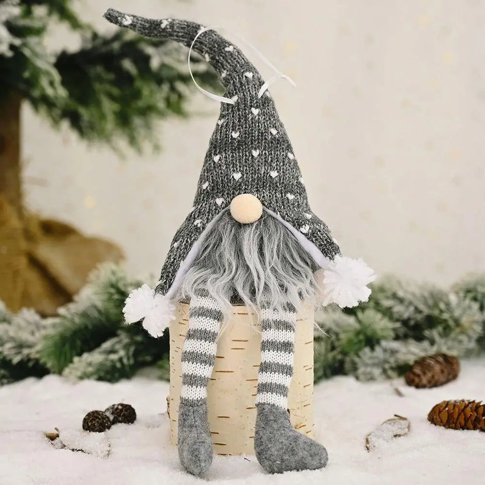 Illuminate Your Holidays with Light-Up Long Leg Faceless Gnomes