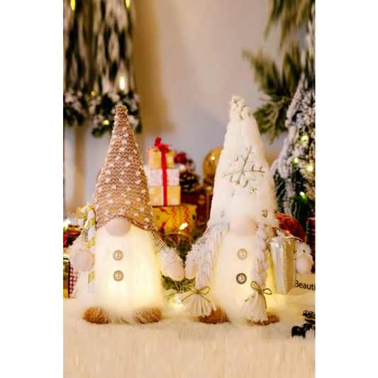 Plush Light-Up Christmas Gnomes - CM Fashion