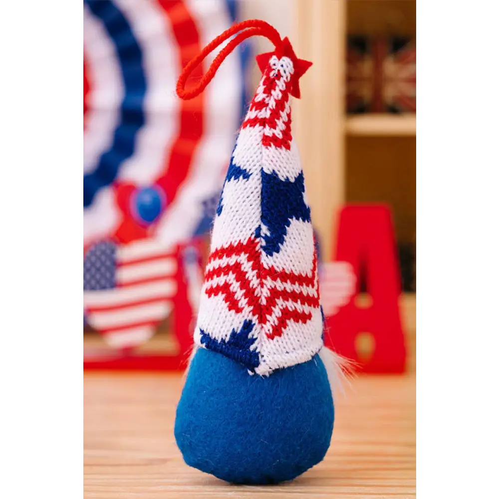 Independence Day Knit Hanging Gnomes