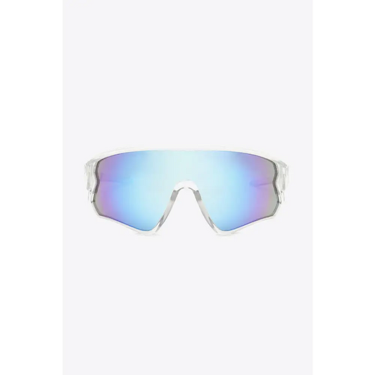 Polycarbonate Shield Sunglasses - CM Fashion