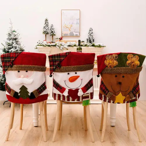 Jolly Christmas Chair Covers Transform Your Home in Business Days