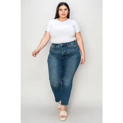 Tummy Control High Waist Slim Jeans
