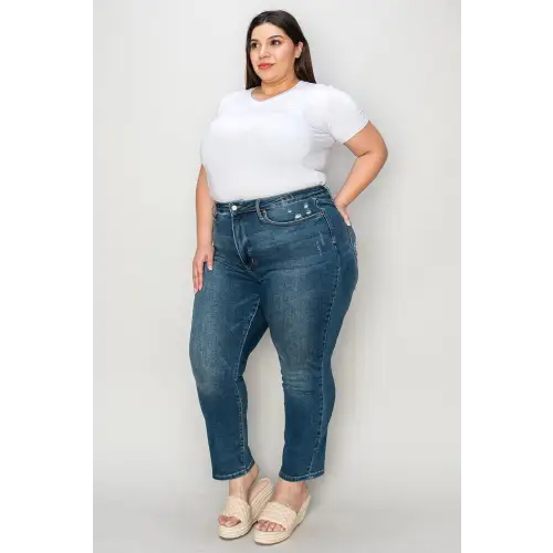 Tummy Control High Waist Slim Jeans