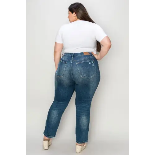 Tummy Control High Waist Slim Jeans