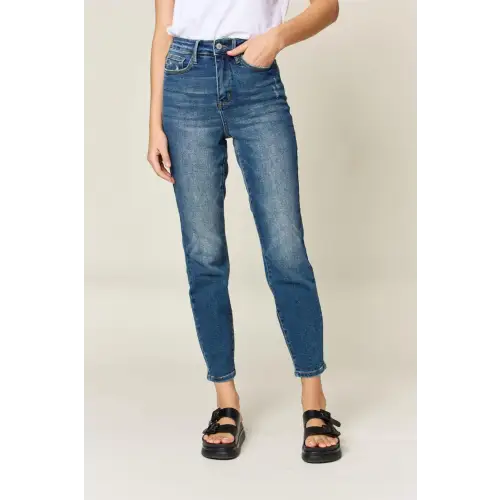 Tummy Control High Waist Slim Jeans