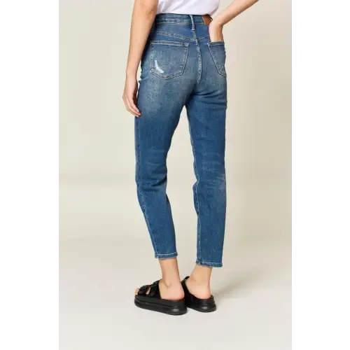 Tummy Control High Waist Slim Jeans