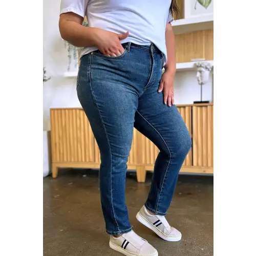 Tummy Control High Waist Slim Jeans
