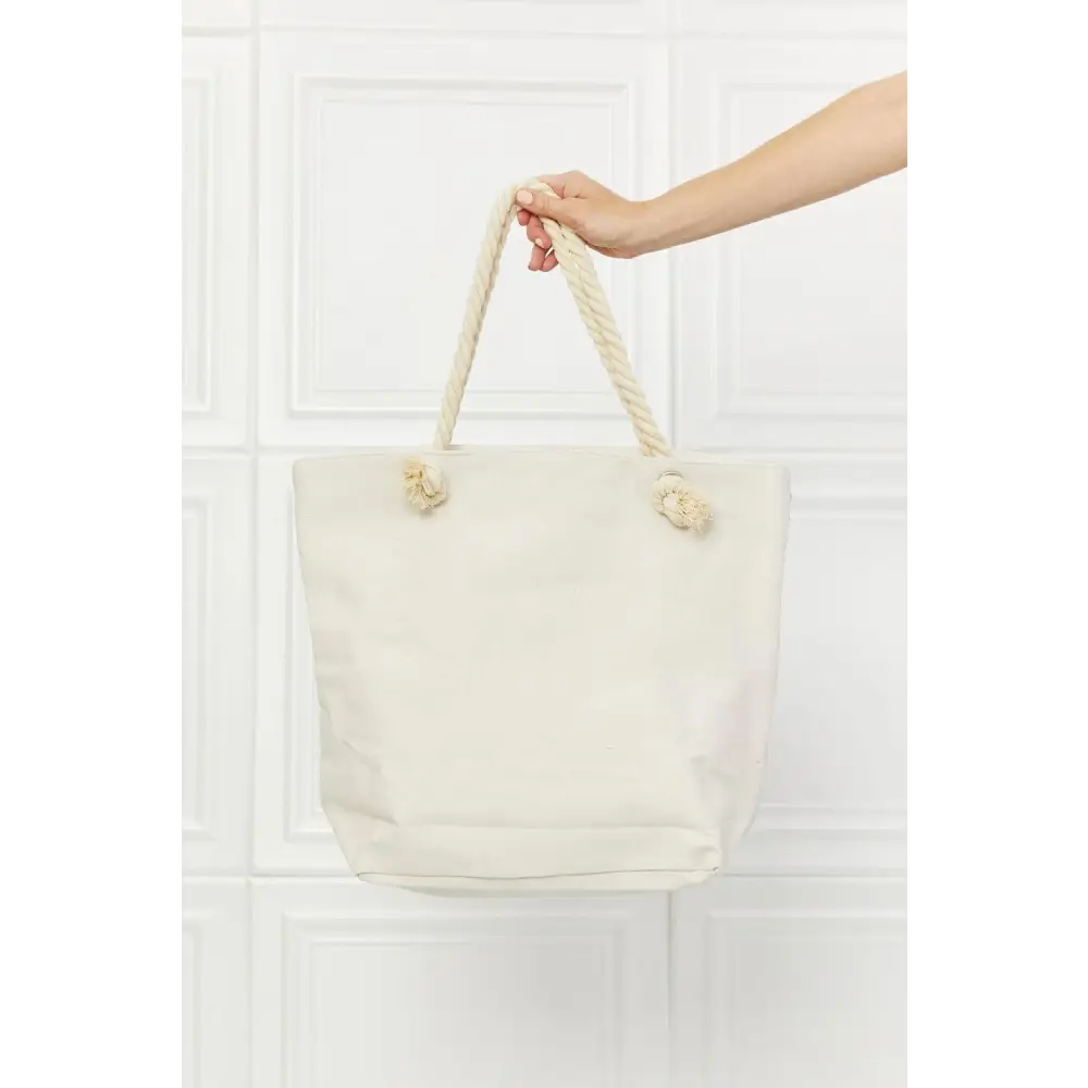 Stylish Justin Taylor Picnic Date Tassel Tote for Summer Adventures