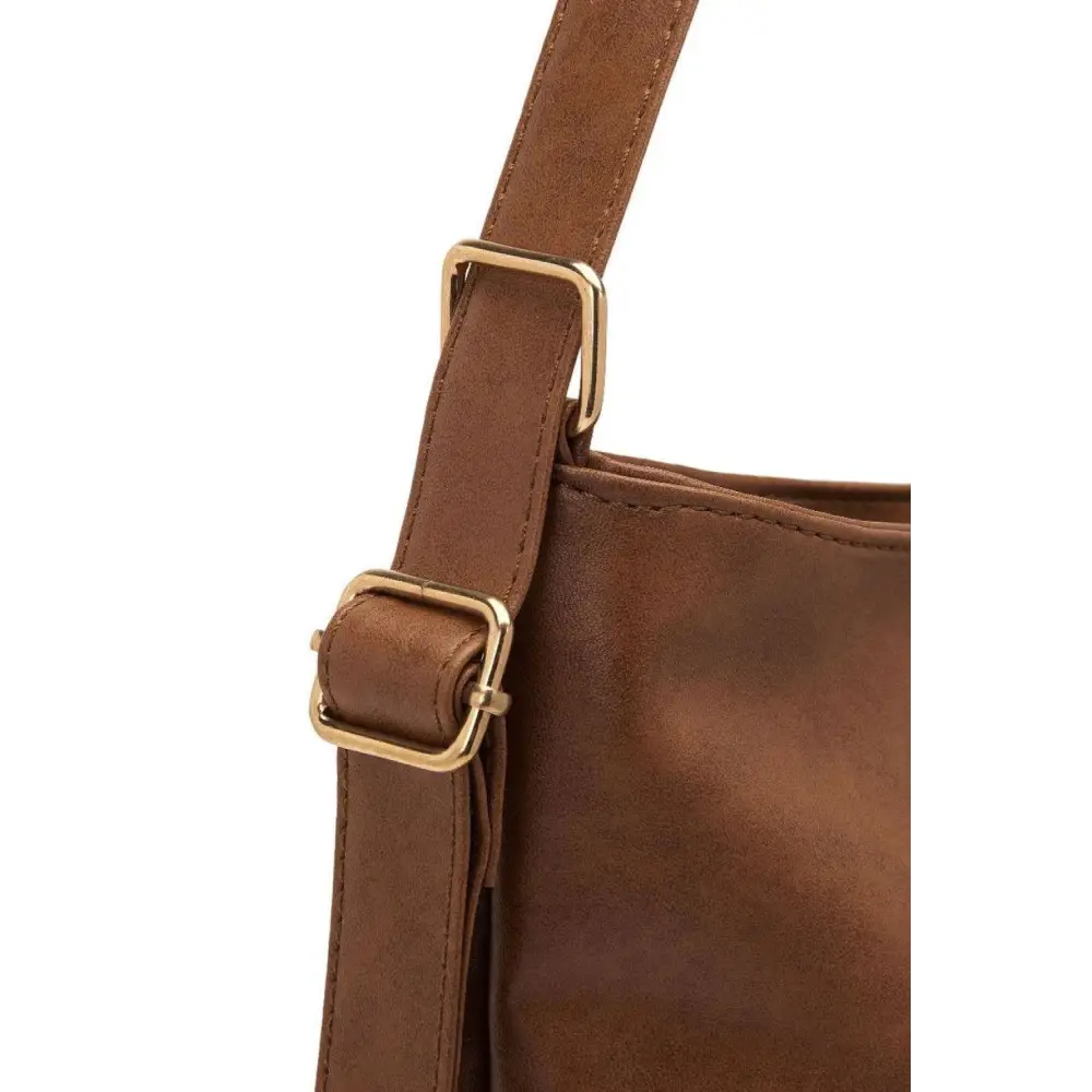 Large PU Leather Crossbody Bag