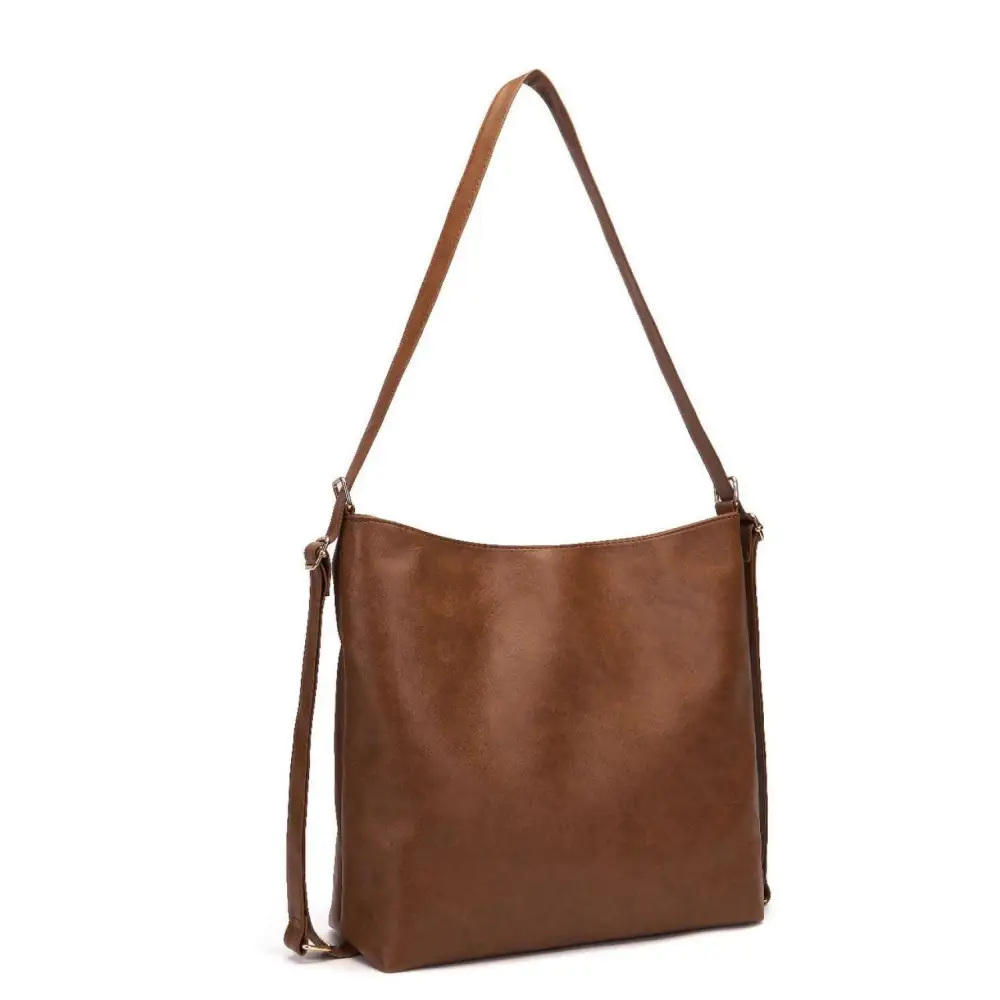 Large PU Leather Crossbody Bag